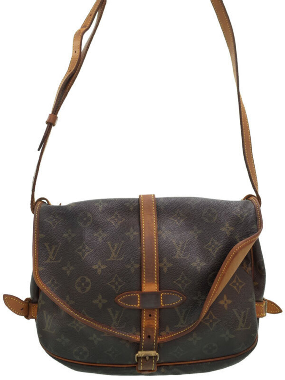 Louis Vuitton Monogram Saumur Shoulder Bag